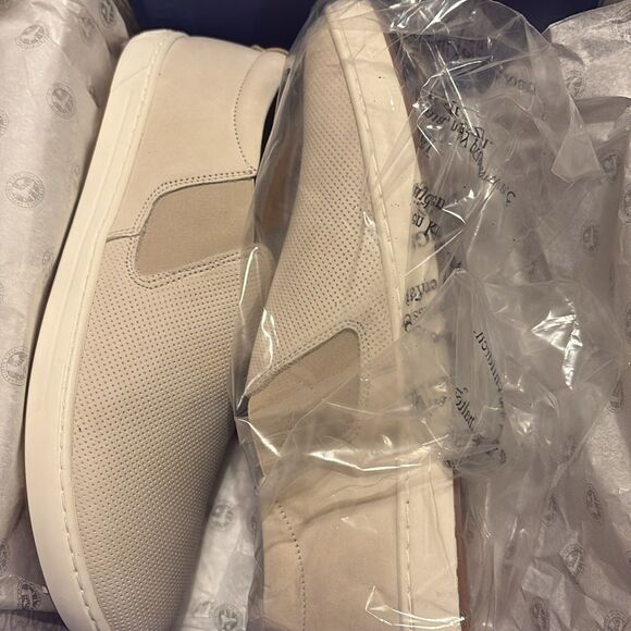 BIRKENSTOCK Oswego  Suede Leather - Off White NWT 42 L11 W9 - Picture 5 of 5